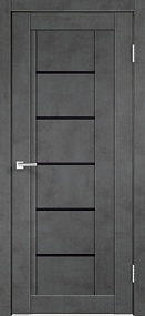 Межкомнатная дверь Санкт-Петербургские двери Экошпон Next 3 Муар темно-серый