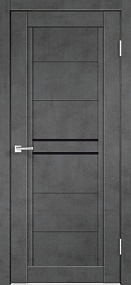 Межкомнатная дверь Санкт-Петербургские двери Экошпон Next 2 Муар темно-серый