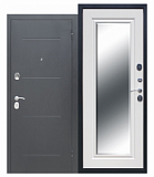 Входная дверь Ferroni 7,5 см ГАРДА Серебро Зеркало Фацет