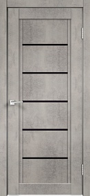 Межкомнатная дверь Санкт-Петербургские двери Экошпон Next 1 Муар светло-серый